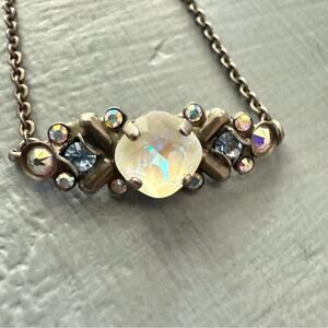 Sorrelli Crystal Silver Tone Adjustable Bracelet